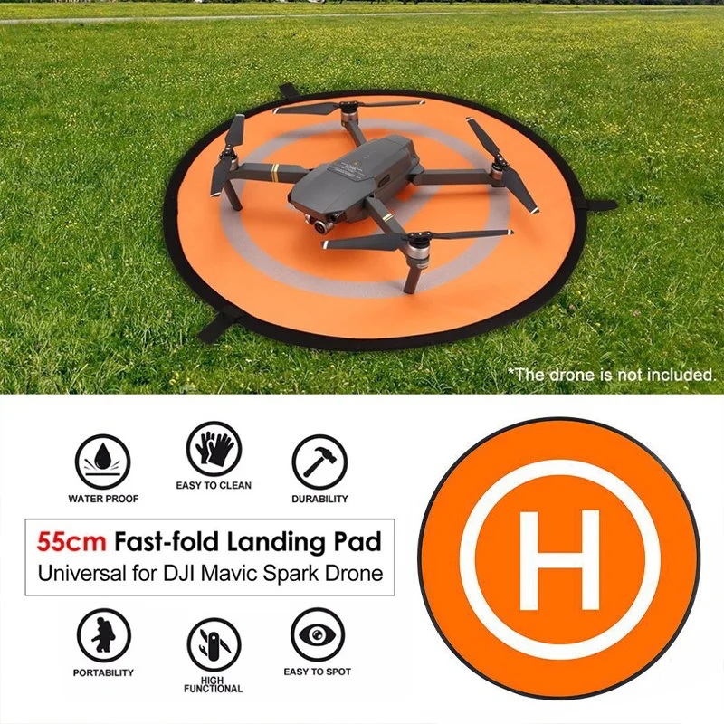 Drone Landing Pad - Tappetino di Atterraggio Universale Pieghevole da