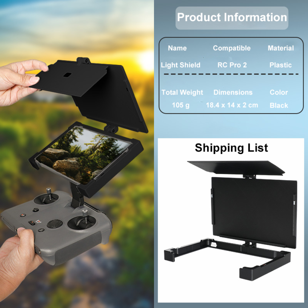 Drone Sun Shade - Nuovo Parasole per RC Pro 2