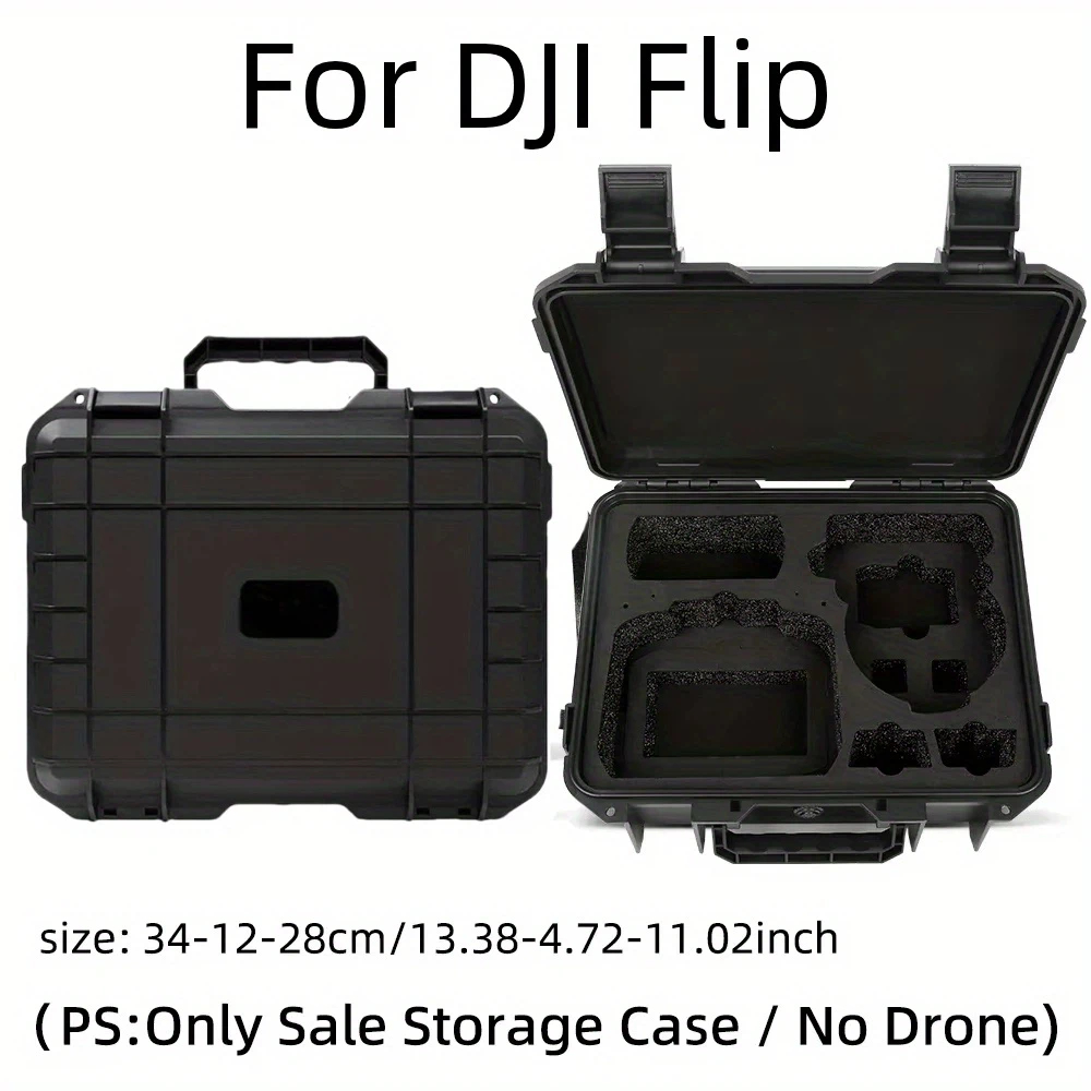Drone Carrying Case - Custodia rigida per DJI Flip, compatibile