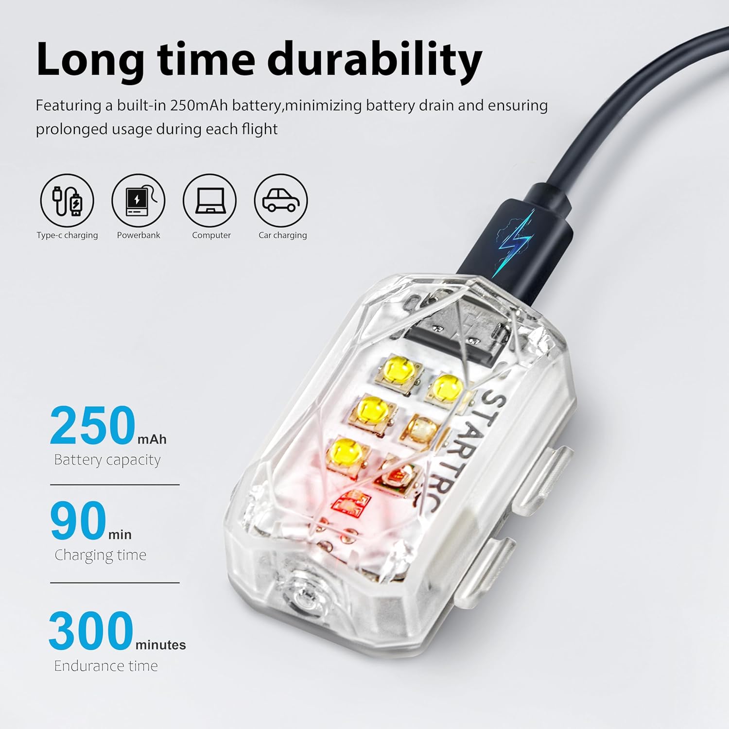 STARTRC Drone Luce stroboscopi - Drone Beacon Light recensione e prezzo