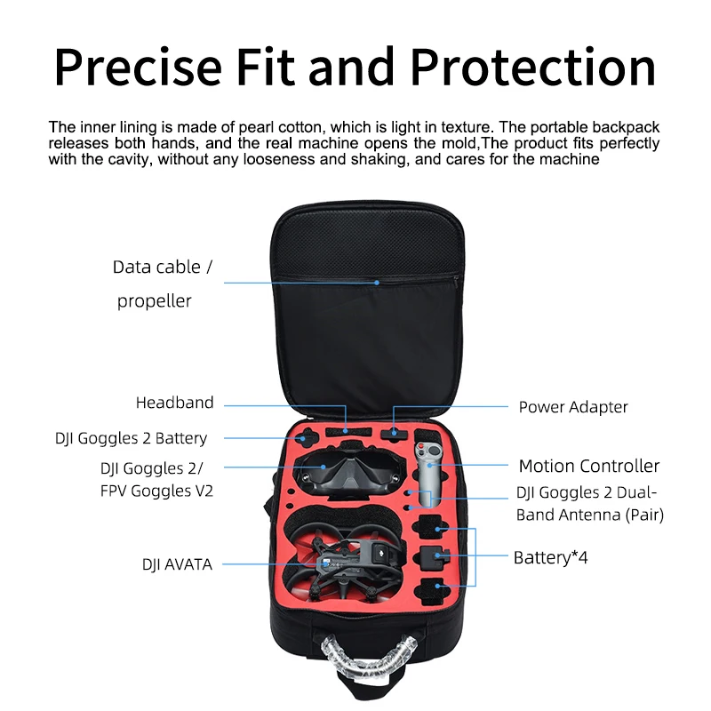 Custodia portatile Zaino Borsa - Drone Backpack recensione e prezzo