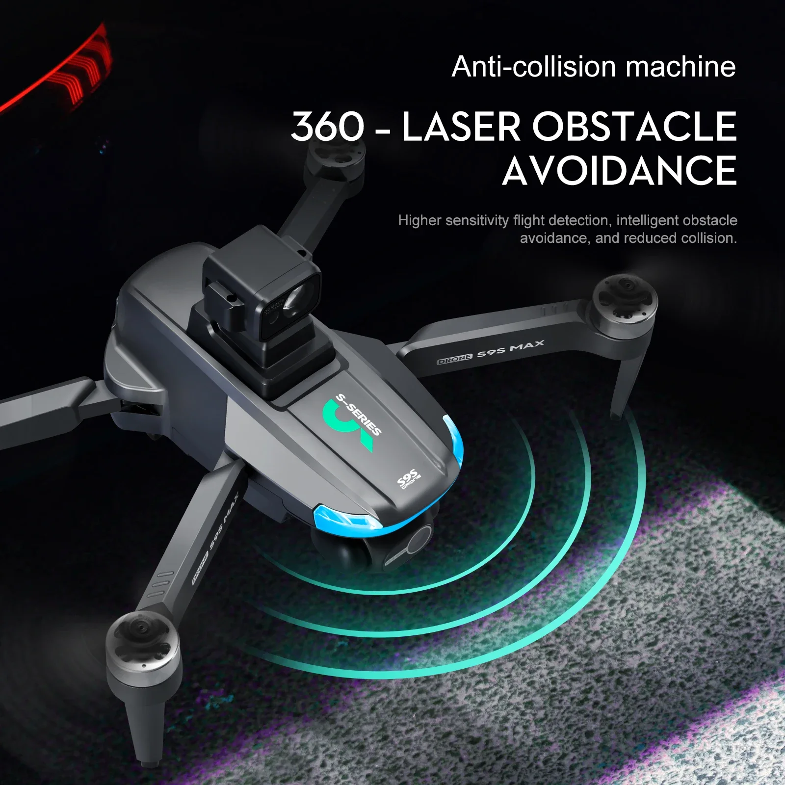 NUOVO S9S MAX MINI Drone 4K 2  - Drone Remote Controller Lanyard recensione e prezzo