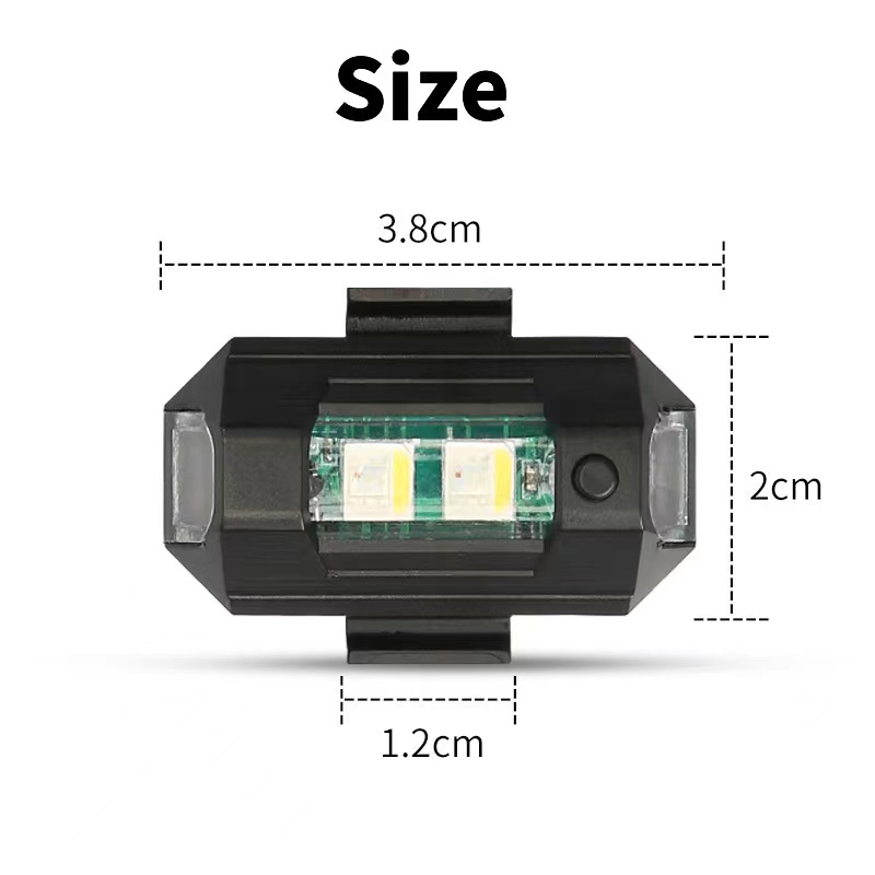 Luci per moto Drone Luce strob - Drone Beacon Light recensione e prezzo