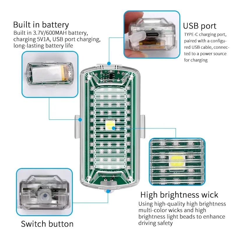 Luce stroboscopica per drone a - Drone Beacon Light recensione e prezzo