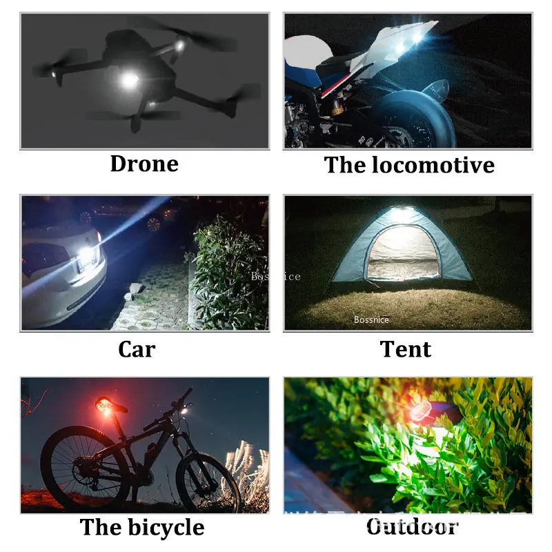 1/2 pz Wireless LED luce strob - Drone Beacon Light recensione e prezzo