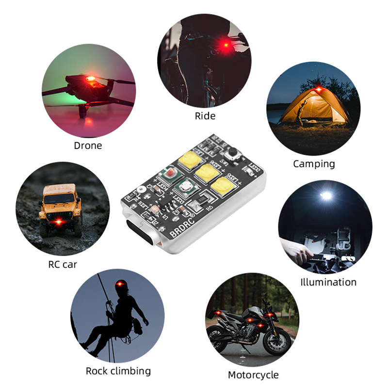 Mini Drone Luce Stroboscopica  - Drone Beacon Light recensione e prezzo