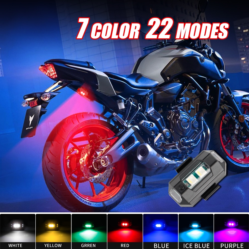 1PC 7 colori Mini USB di ricar - Drone Beacon Light recensione e prezzo
